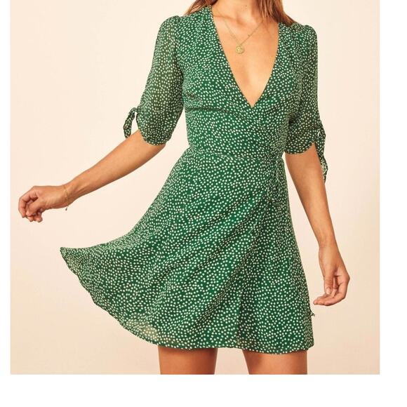 Reformation Sammy Dress Wyoming - Picture 7 of 7